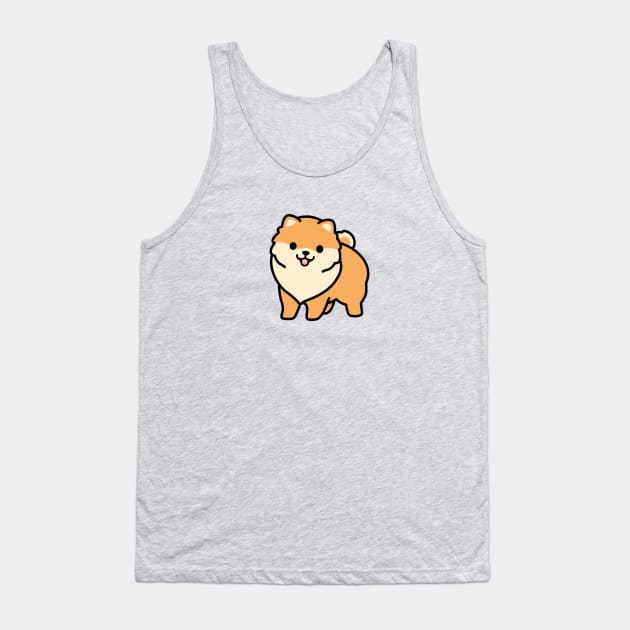 Pomeranian Tank Top by littlemandyart